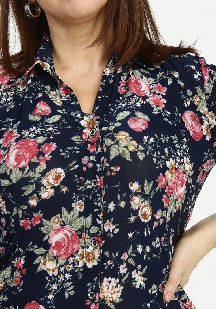 Блуза Чудесная встреча шир.  750, рис. 5