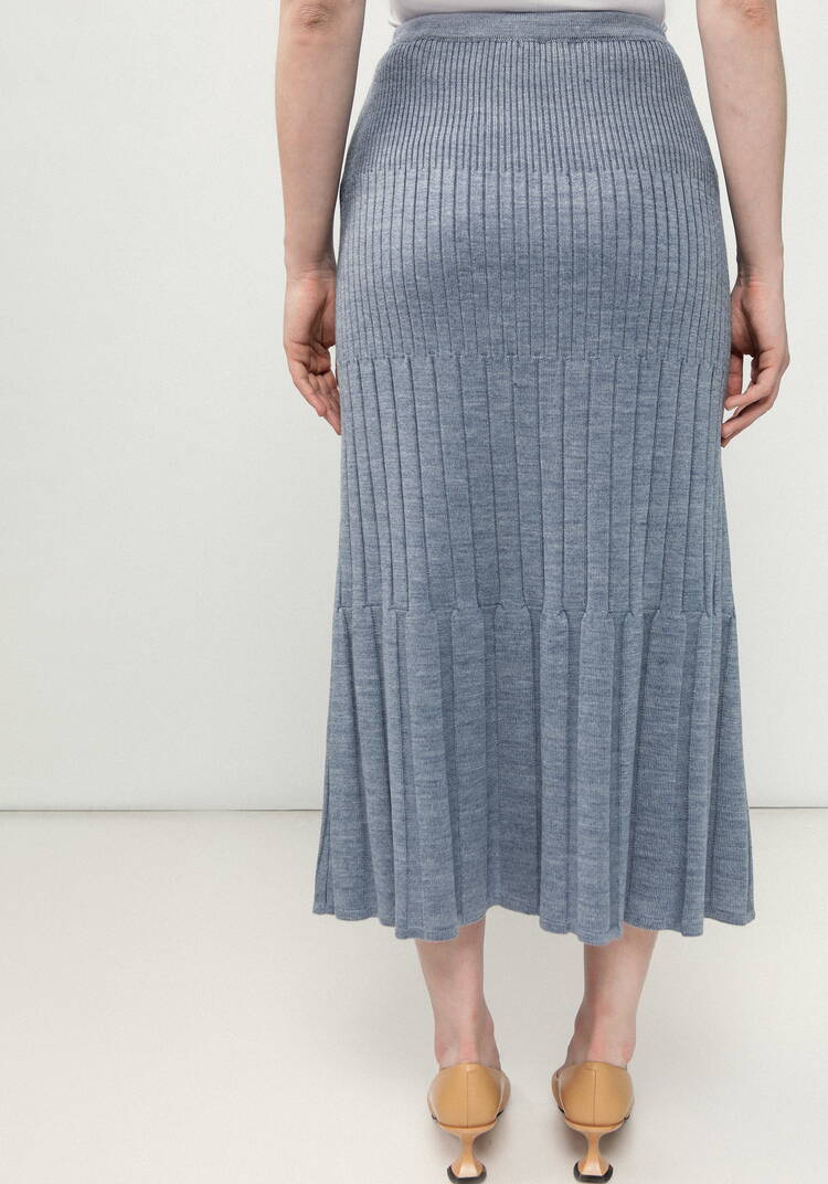 Юбка с фигурными складками шир.  750, рис. 21