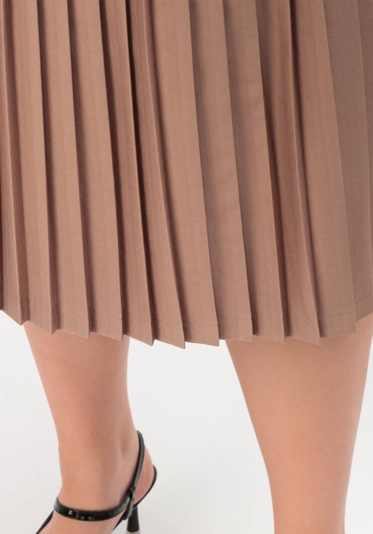 Юбка с плиссированным краем шир.  750, рис. 6