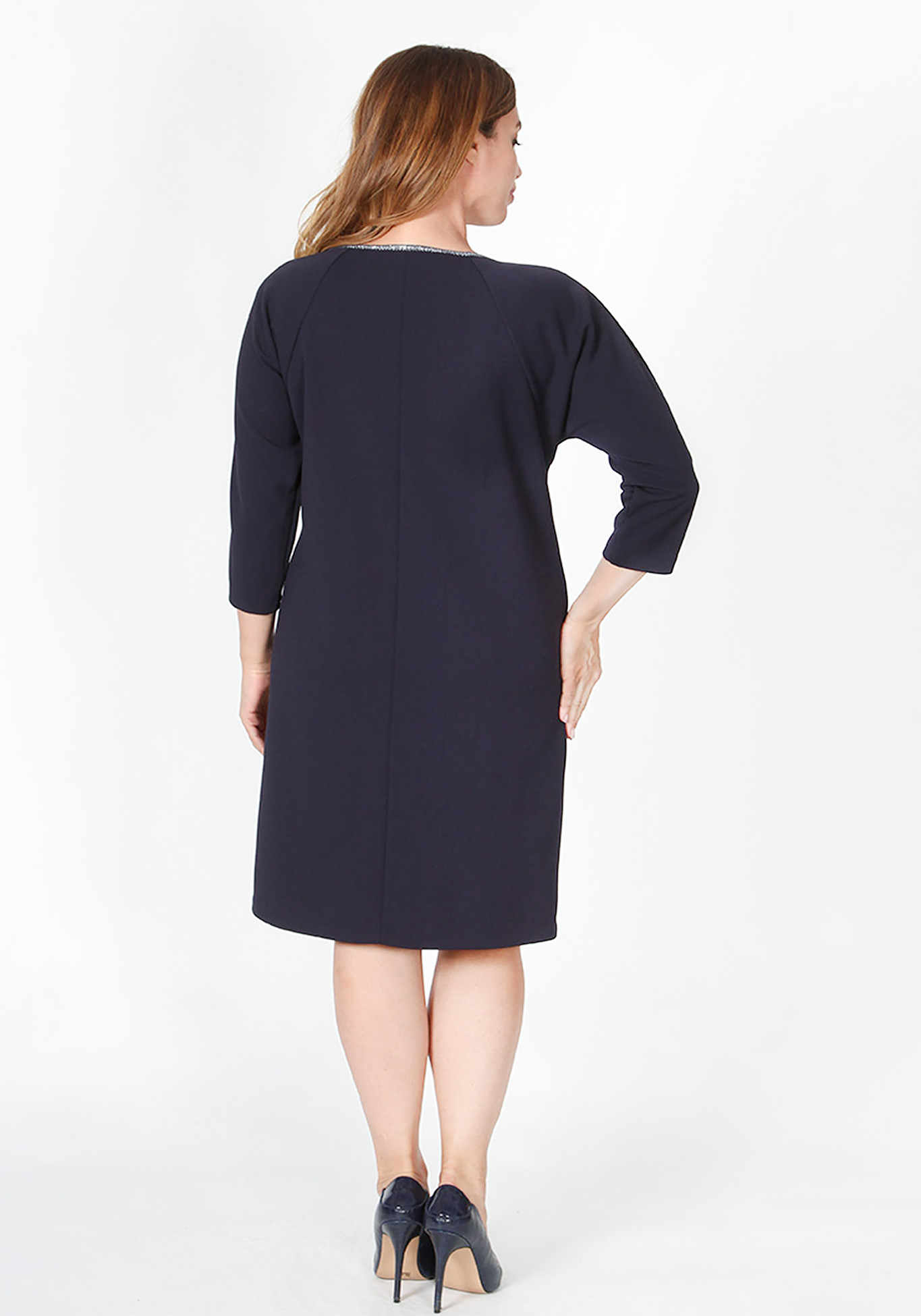 Платье «Янита» KONTALY, размер 48, цвет темно-синий - фото 2