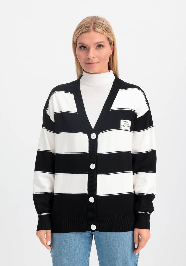 Кардиган в полоску Татьяна шир.  750, рис. 4