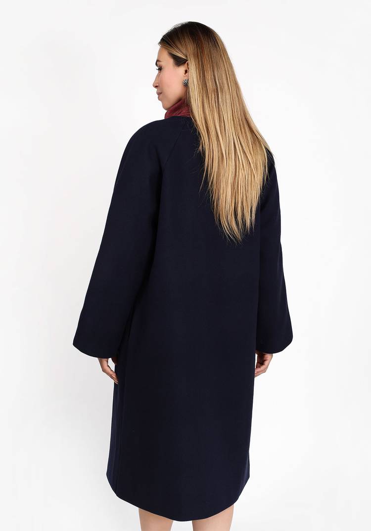 Пальто на пуговицах шир.  750, рис. 14