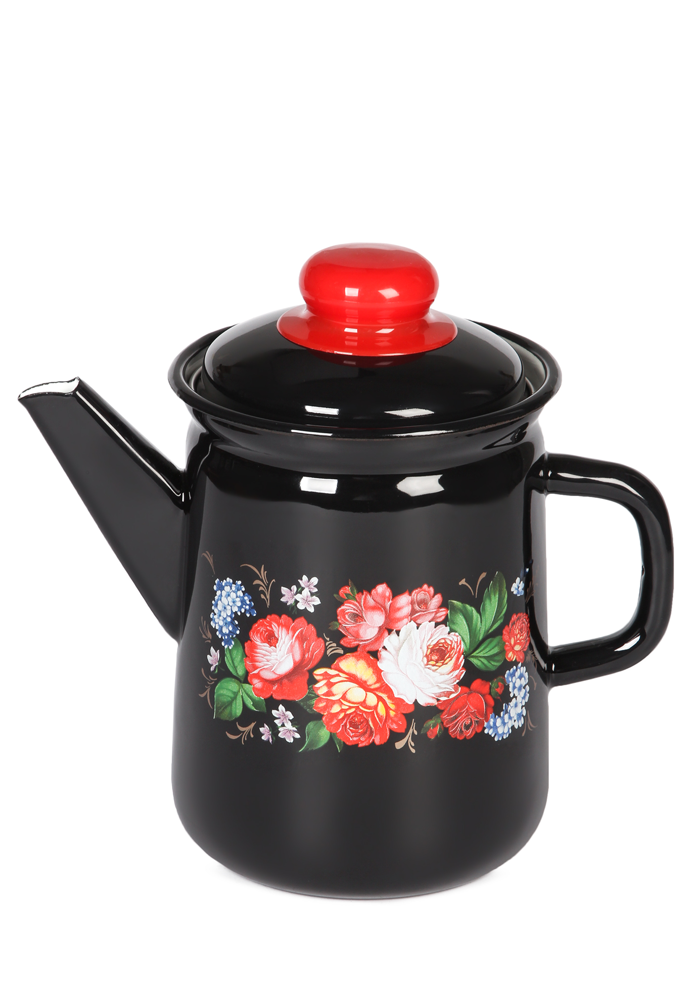 Кофейник "Жостовские мотивы"