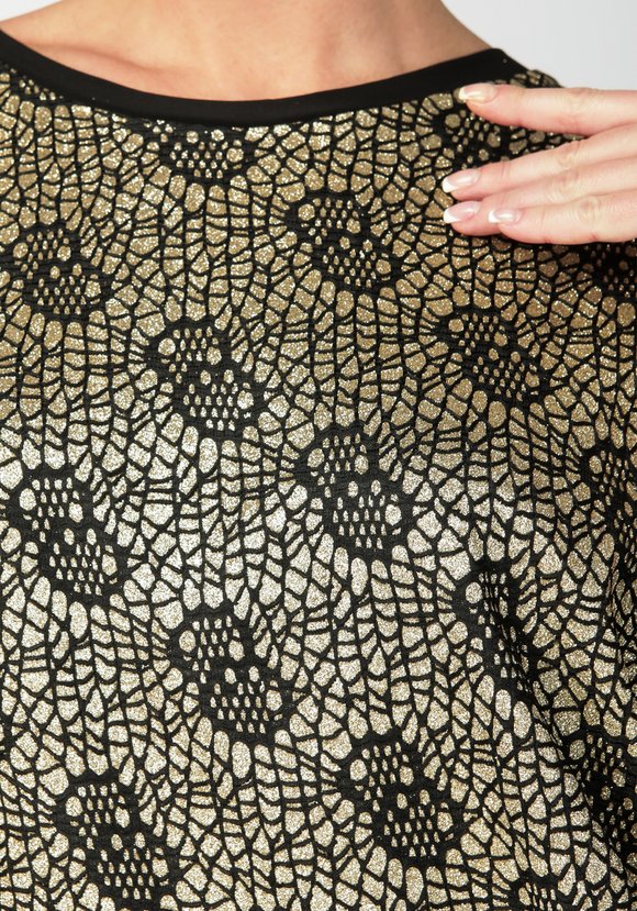 Блуза Блестящая улыбка шир.  580, рис. 17