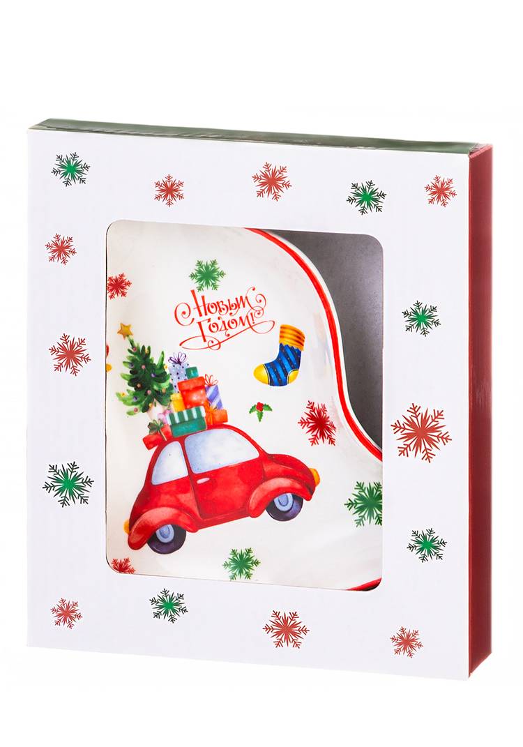 Набор из 2-х сервировочных фигурных тарелок шир.  750, рис. 3