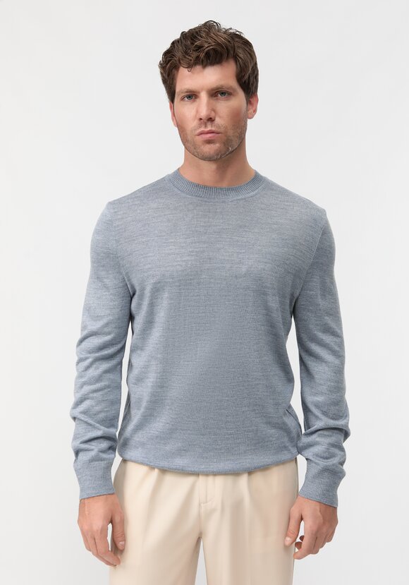 Джемпер классический с длинным рукавом шир.  580, рис. 16