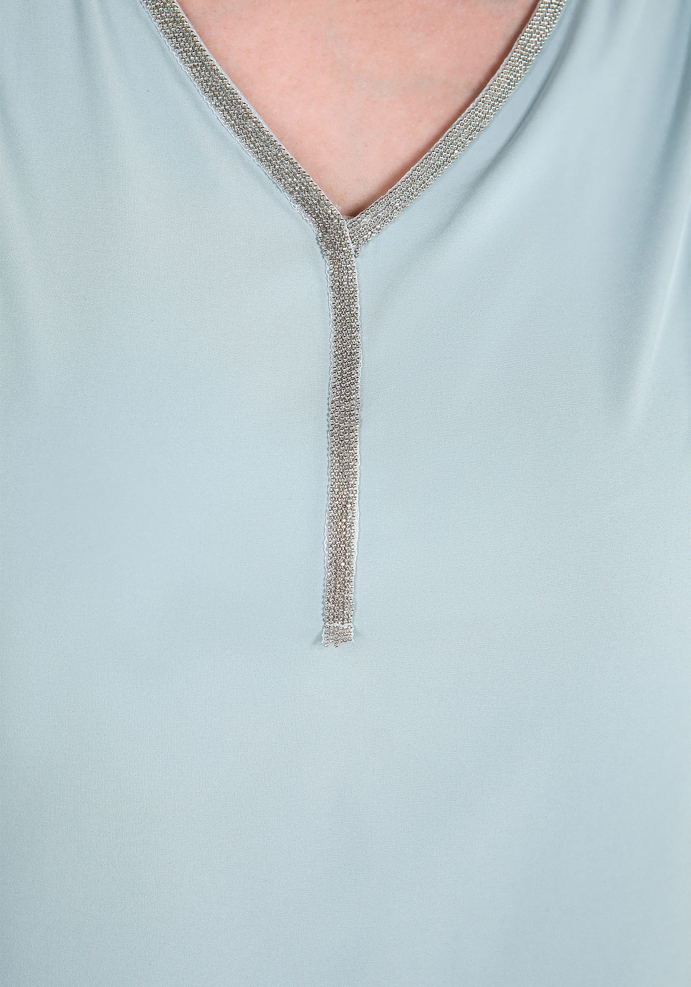 Блуза с декором "Юстина" Julia Weber, размер 50, цвет кремовый - фото 4