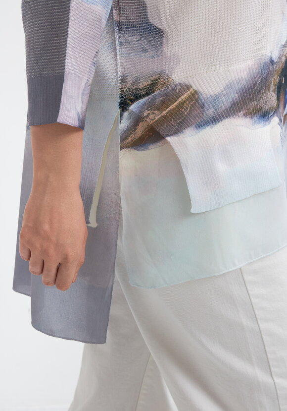 Блуза Нежные обьятия шир.  580, рис. 7