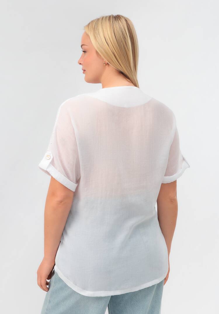 Блуза Лорелея шир.  750, рис. 8