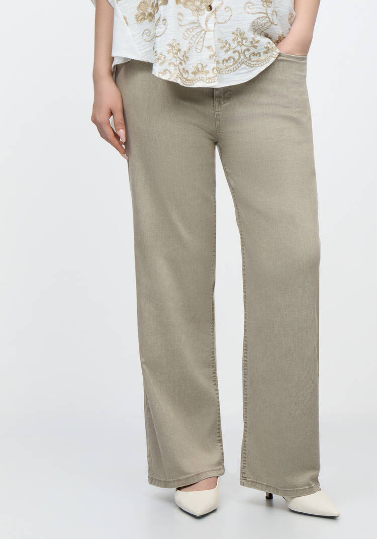 Брюки прямого кроя Инга шир.  750, рис. 2