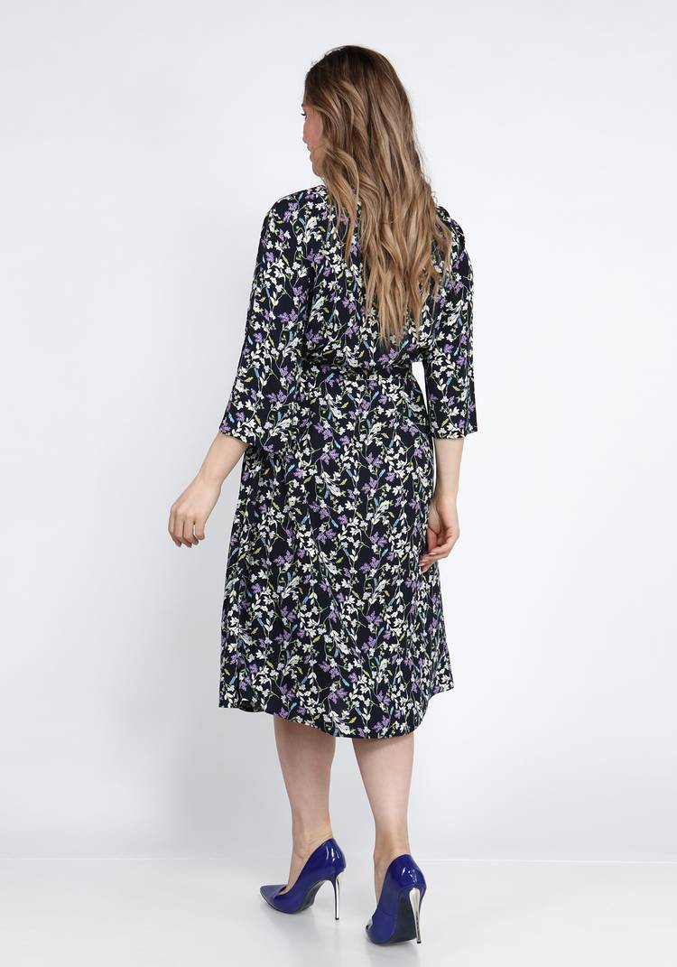 Платье с принтом мильфлер шир.  750, рис. 14