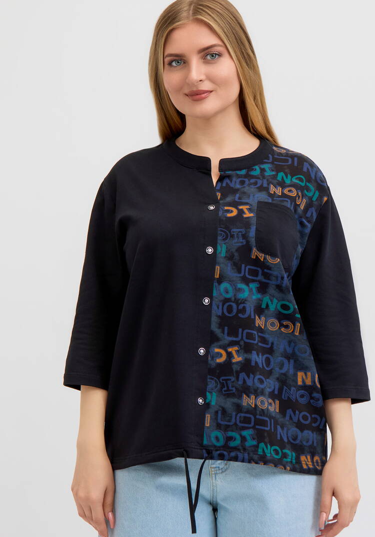 Блуза Настроение шир.  750, рис. 16