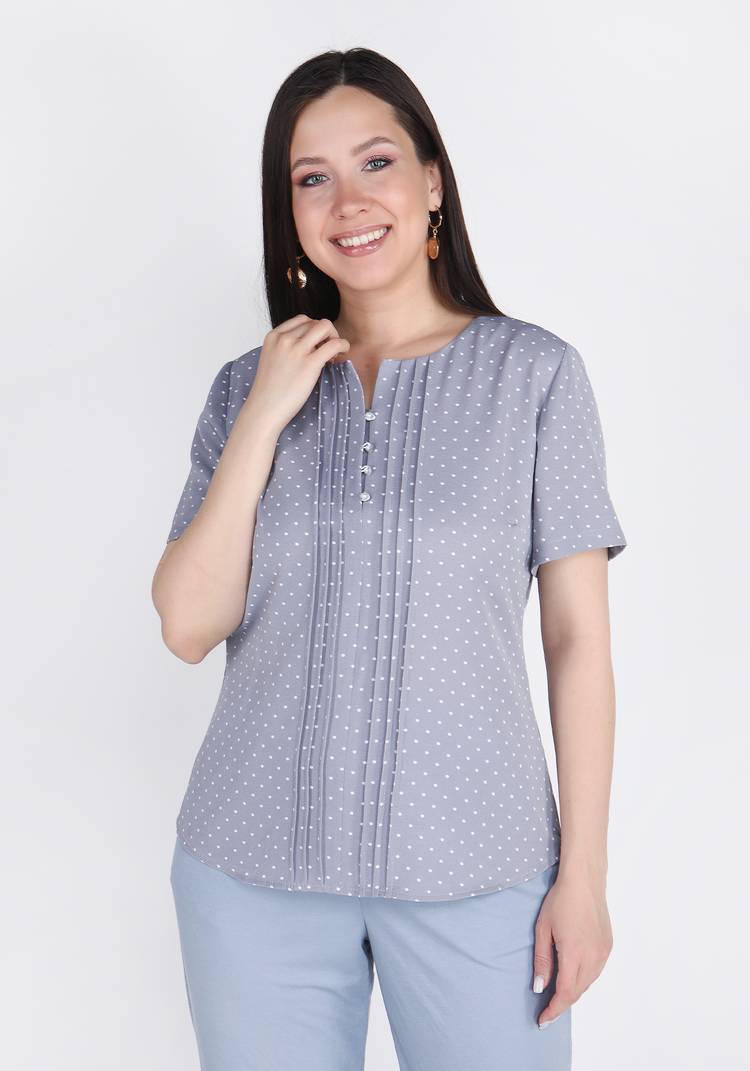 Блуза Яркое впечатление шир.  750, рис. 17