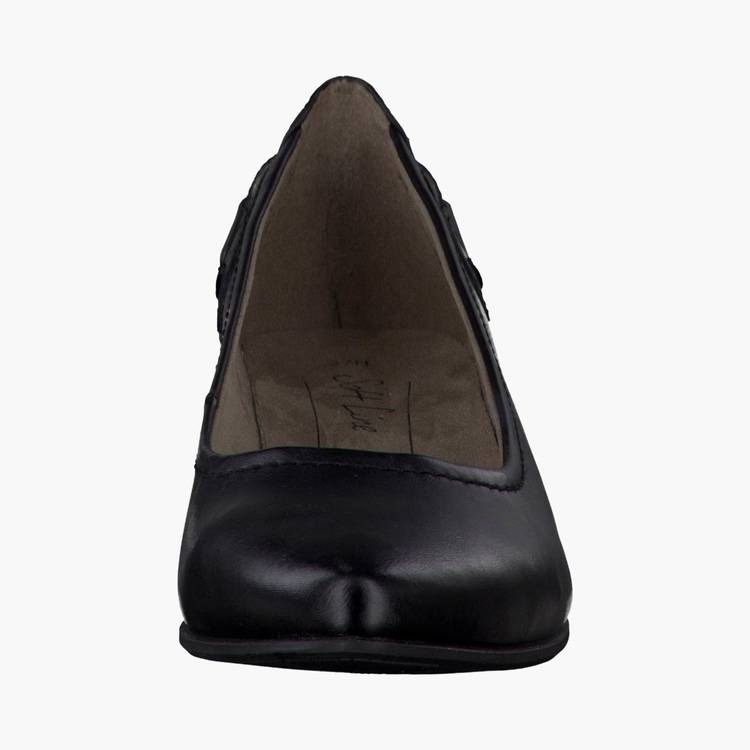 Женские туфли-лодочки на наборном каблуке шир.  750, рис. 2