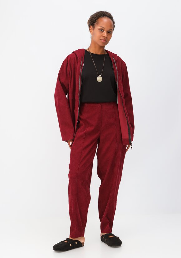 Брюки-бананы вельветовые с карманами шир.  580, рис. 31