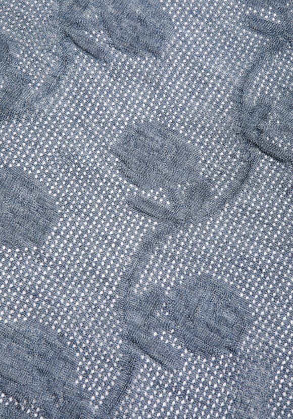 Палантин в технике ажура с имитацией кружева шир.  580, рис. 25