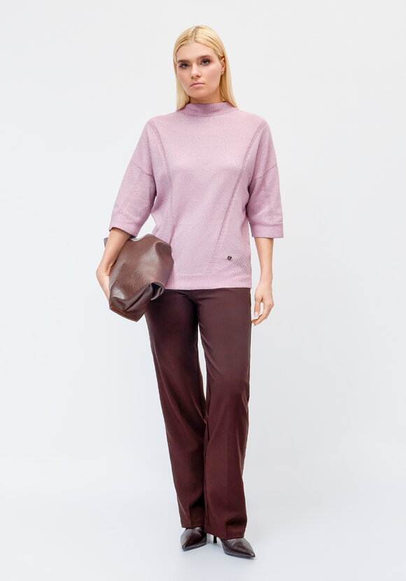 Джемпер с лентами на шее сзади шир.  580, рис. 9