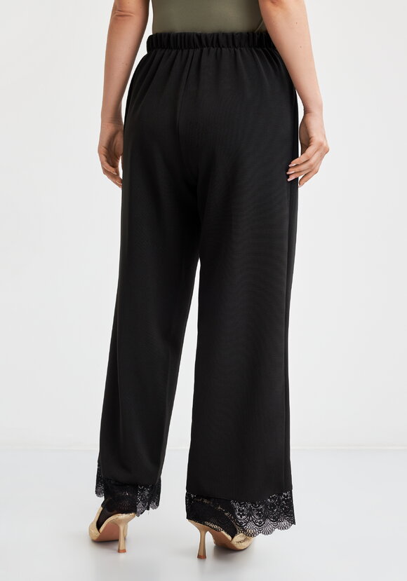 Брюки с кружевом шир.  580, рис. 3