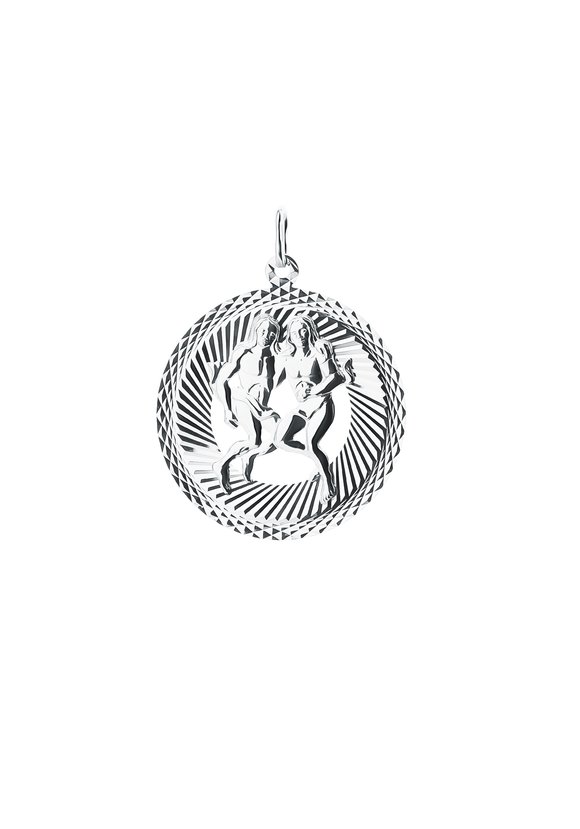 Подвеска  серебряная  Знак Зодиака шир.  580, рис. 1