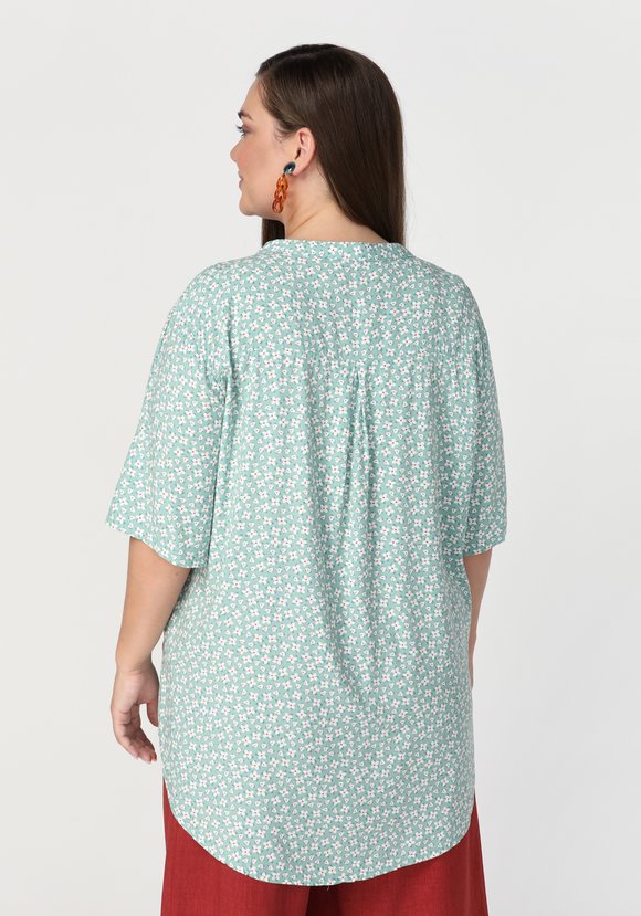 Блузка из вискозы Марина шир.  580, рис. 7