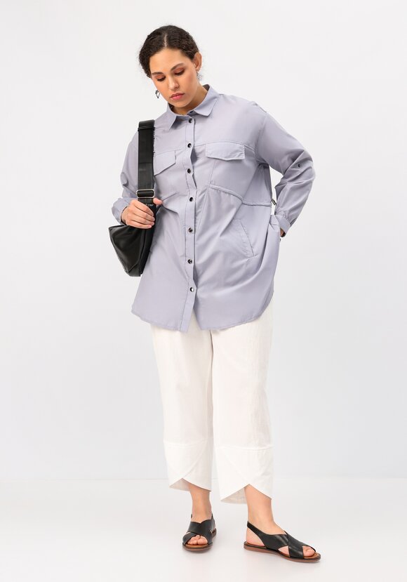 Рубашка на кулиске с резинками шир.  580, рис. 25