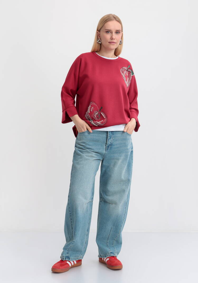 Джемпер Арья с круглым вырезом шир.  750, рис. 2