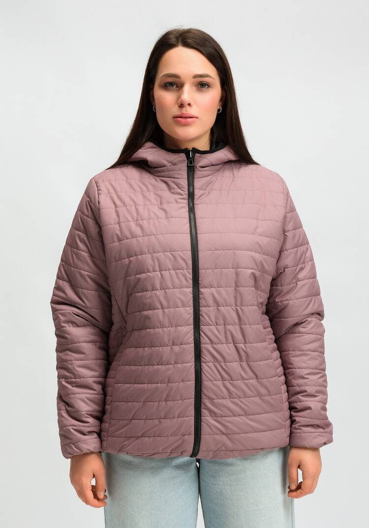 Куртка двухсторонняя с капюшоном на молнии шир.  750, рис. 24