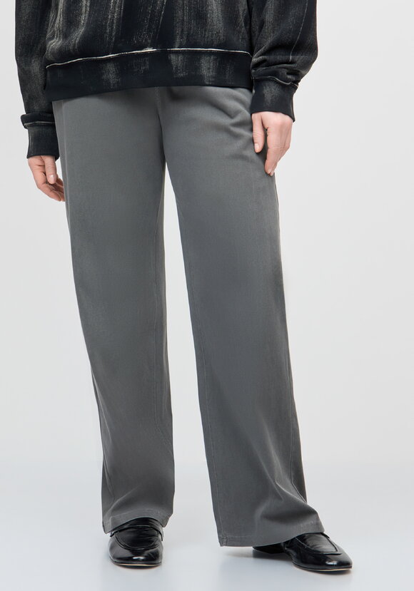 Брюки прямые от бедра с комфортным поясом шир.  580, рис. 13