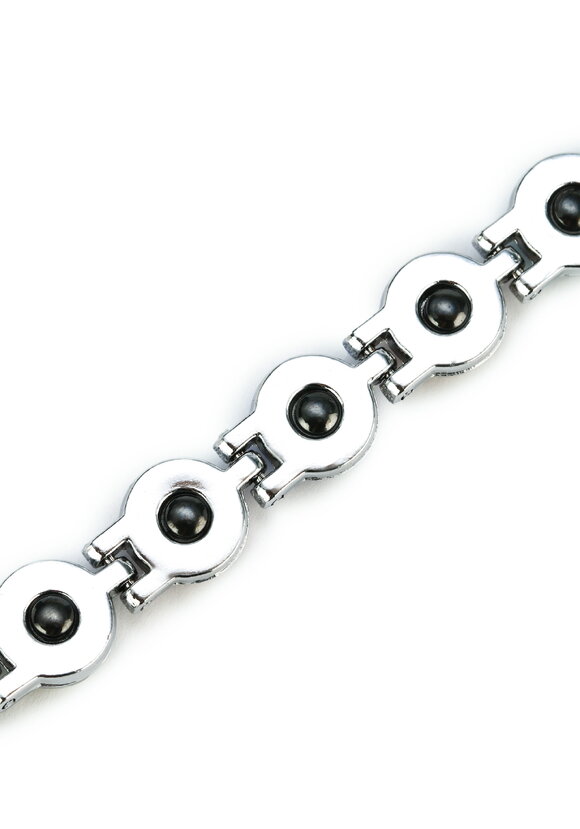 Браслет магнитный Клеопатра серебряный шир.  580, рис. 2