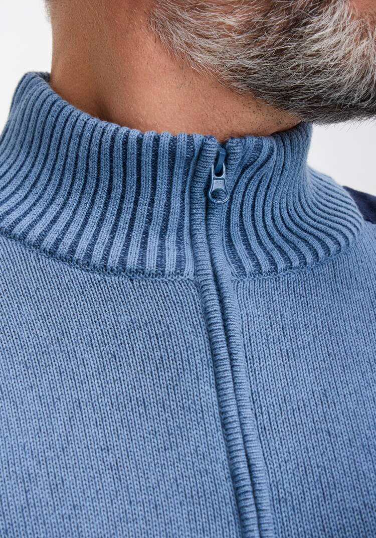 Свитер с воротником на молнии Тимур шир.  750, рис. 11