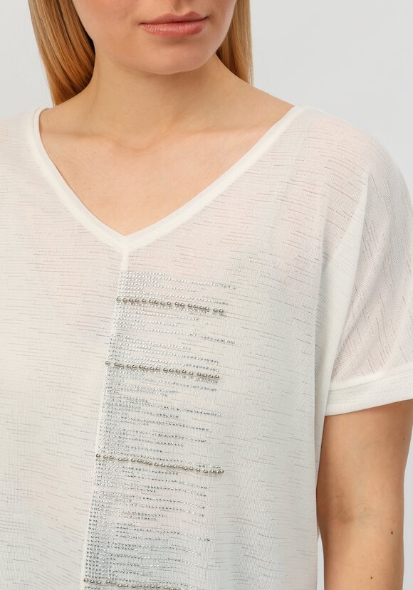 Блуза со стразами Аделина шир.  580, рис. 15