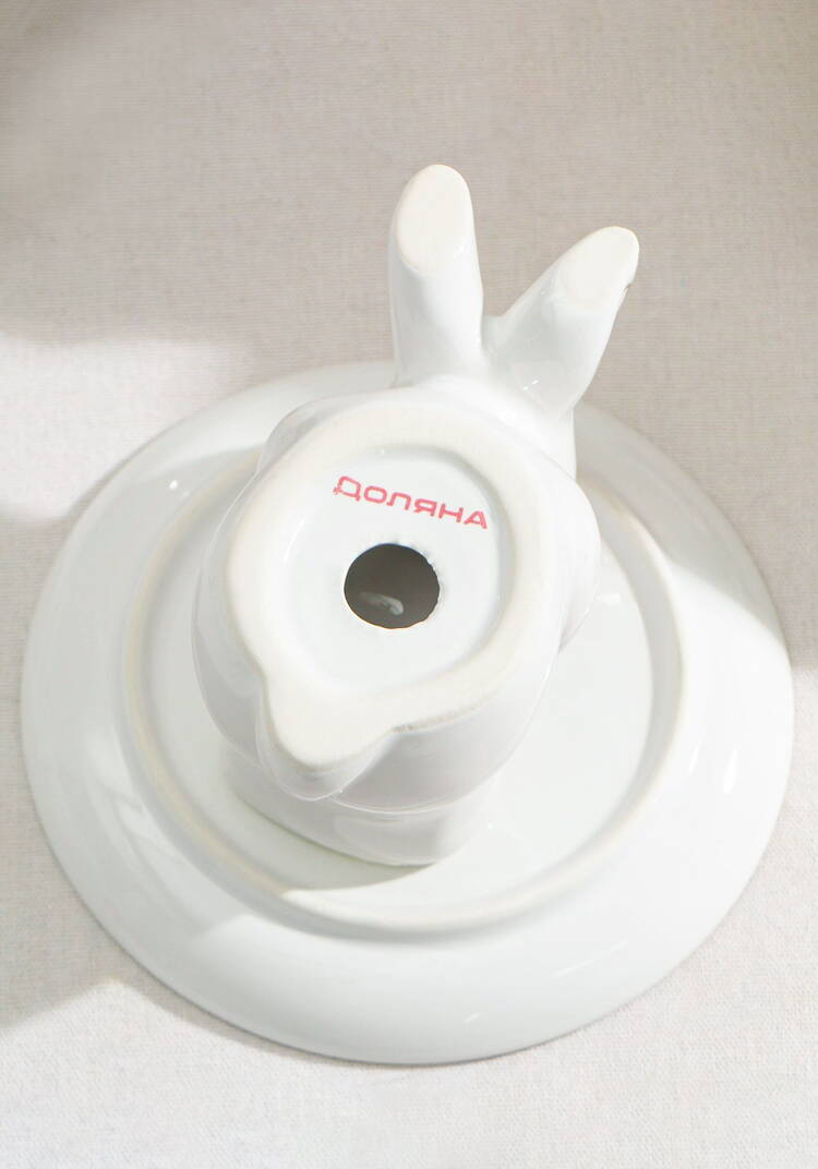 Блюдо для десертов Зайка шир.  750, рис. 4