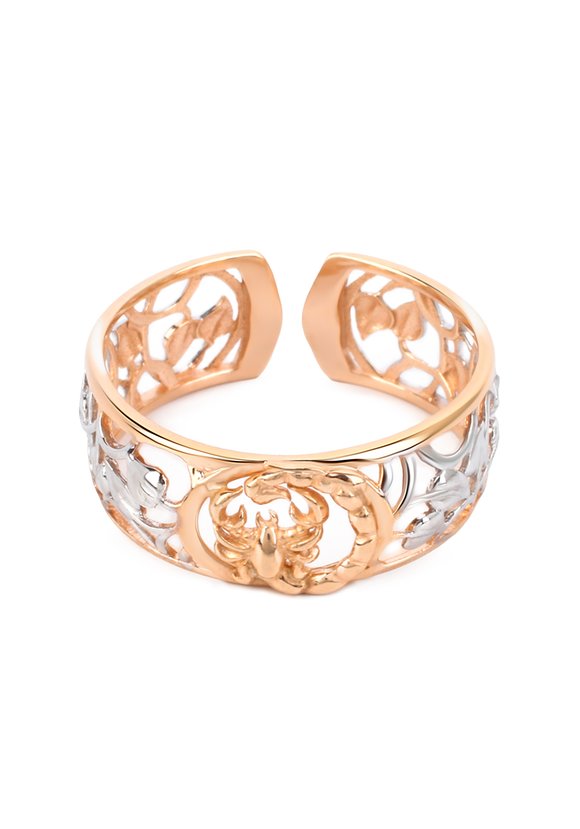 Серебряное кольцо, Знак Зодиака шир.  580, рис. 31