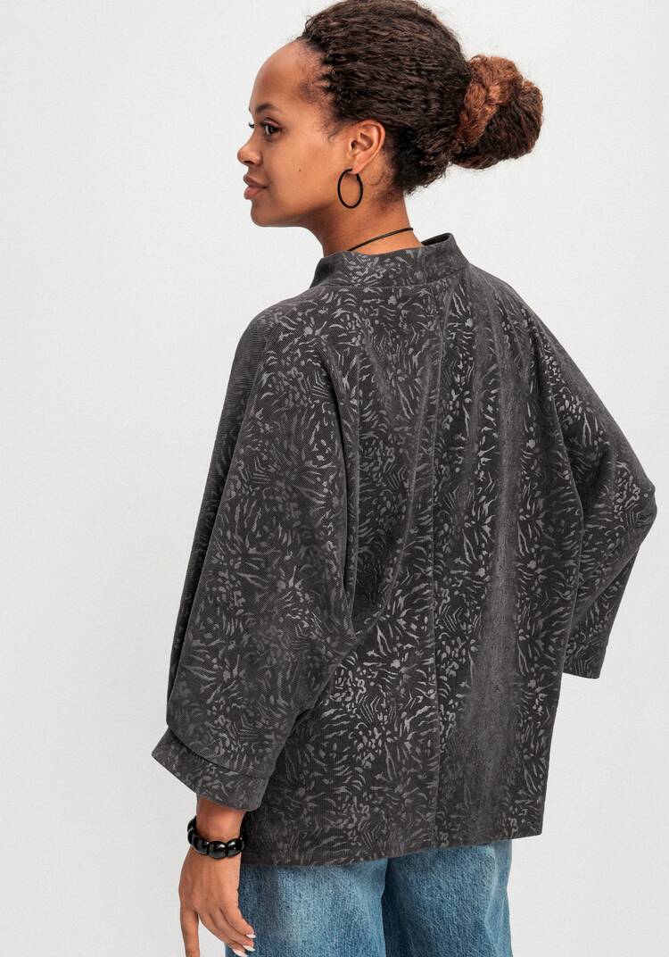 Блуза свободного кроя с рукавом 7/8 шир.  750, рис. 12