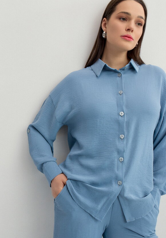 Костюм: рубашка с брюками шир.  580, рис. 27