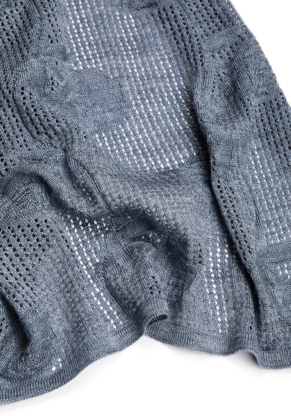 Палантин в технике ажура с имитацией кружева шир.  580, рис. 24