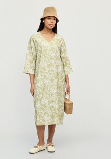 Платье изо льна Танцующая на ветру