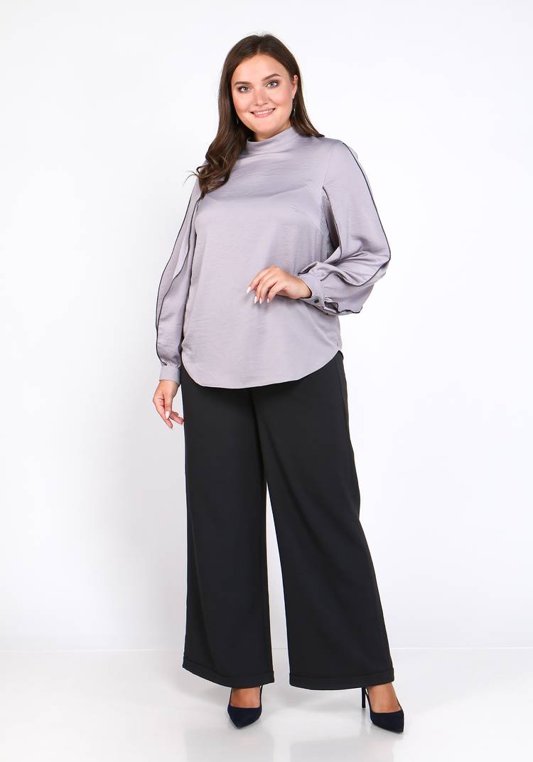 Блуза с рельефными рукавами шир.  750, рис. 10