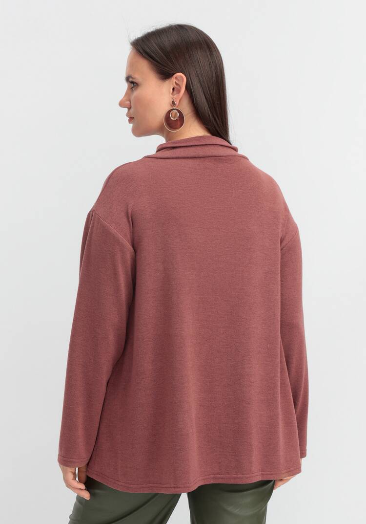 Джемпер с асимметричным низом шир.  750, рис. 11