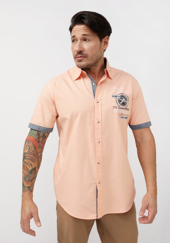 Рубашка из хлопка Гюстав шир.  580, рис. 4