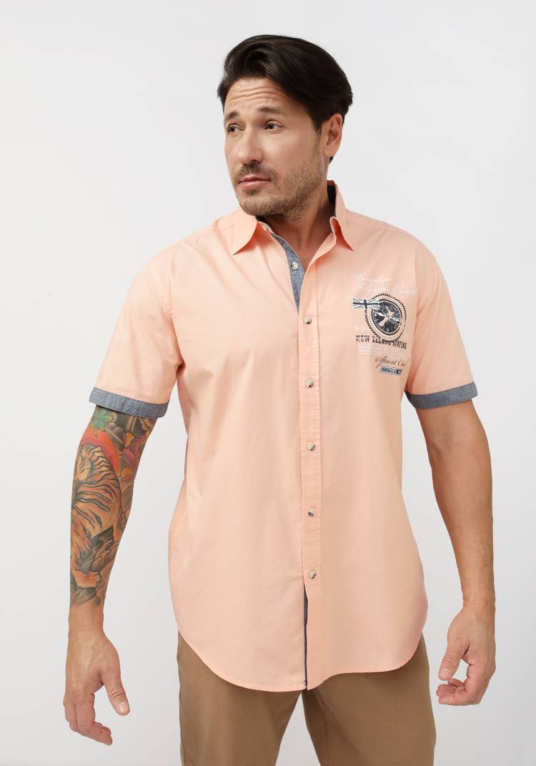 Рубашка из хлопка Гюстав шир.  750, рис. 4