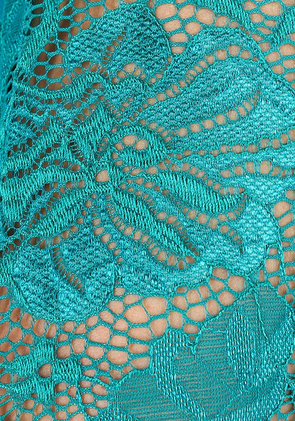 Туника с гипюровыми рукавами шир.  580, рис. 8