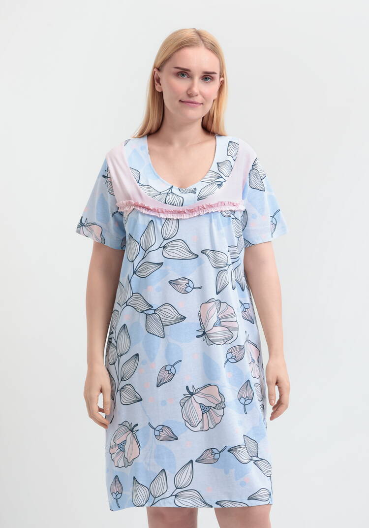 Сорочка хлопковая Нежный сон шир.  750, рис. 4