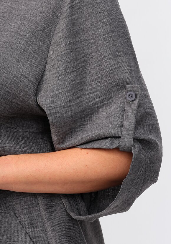 Кардиган на пуговицах с кулиской по талии шир.  580, рис. 54