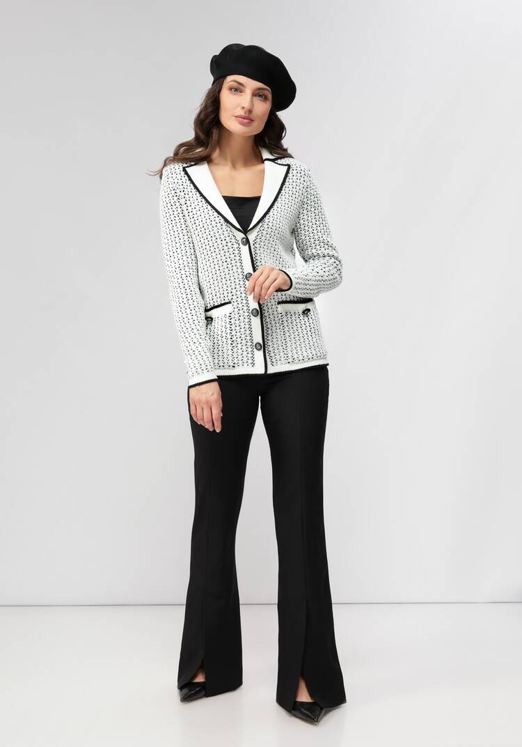 Пиджак с воротником и накладными карманами шир.  750, рис. 2