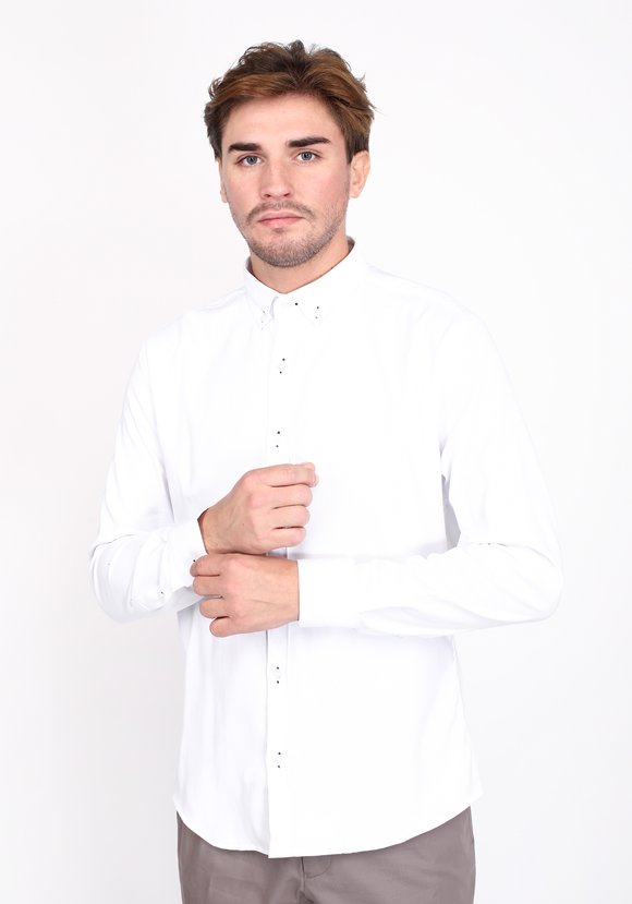 Рубашка мужская с длинным рукавом шир.  580, рис. 4