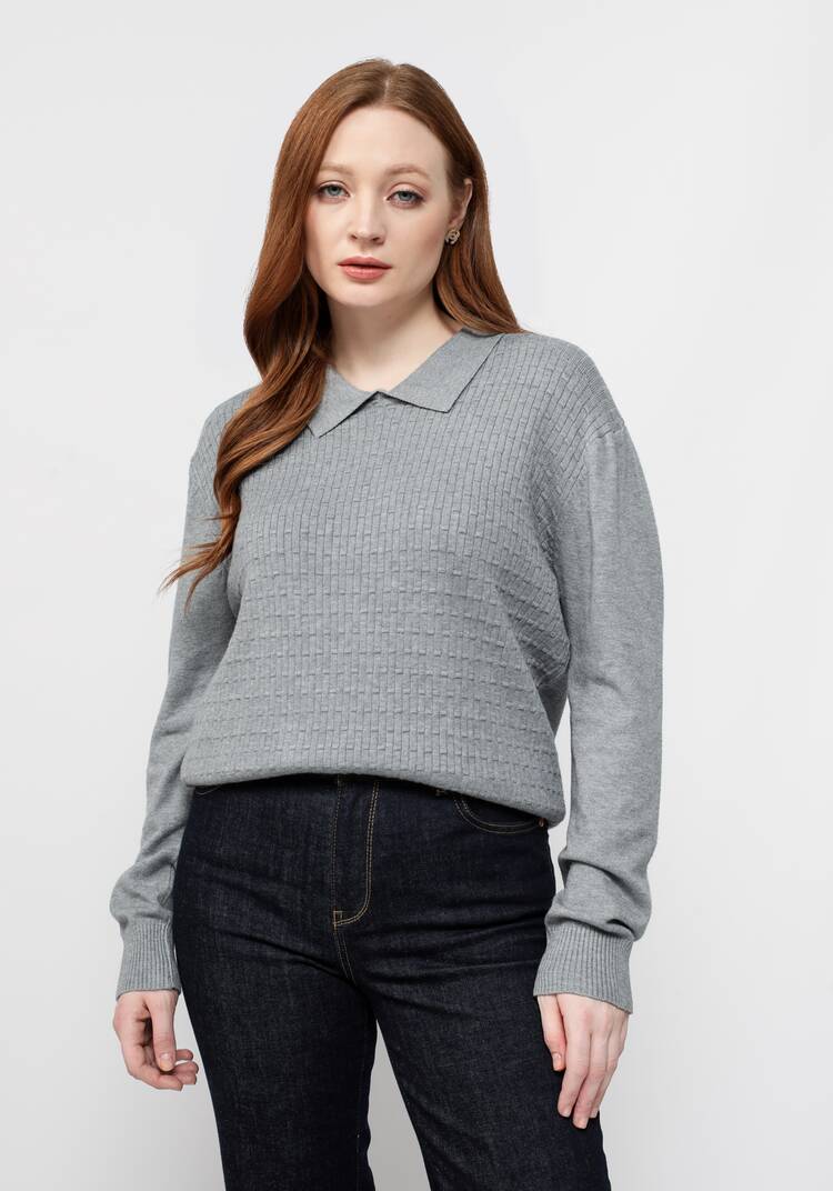 Джемпер-поло Алетта шир.  750, рис. 31