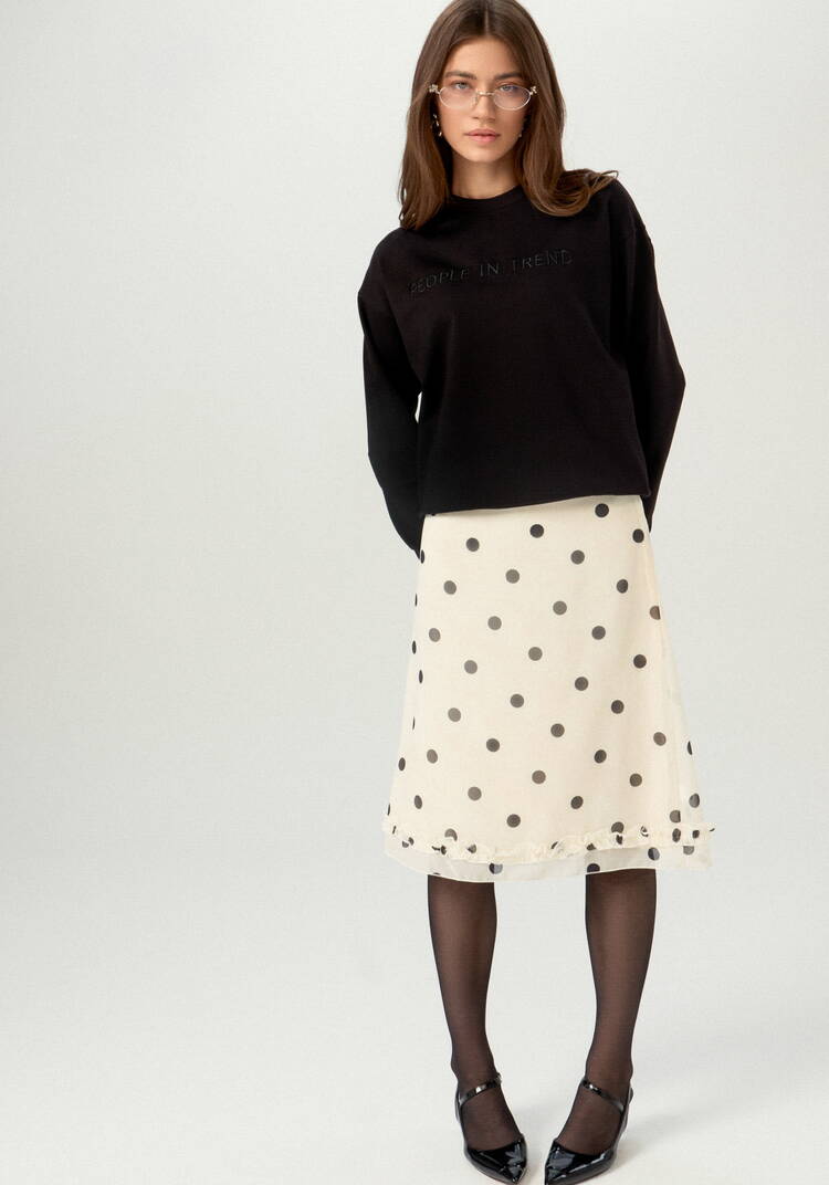 Свитшот с леттерингом на груди шир.  750, рис. 8