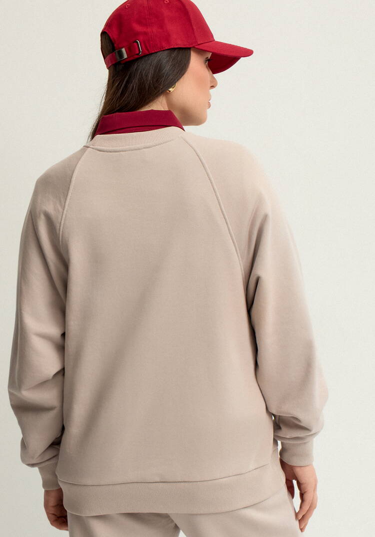 Свитшот с декором на груди шир.  750, рис. 3