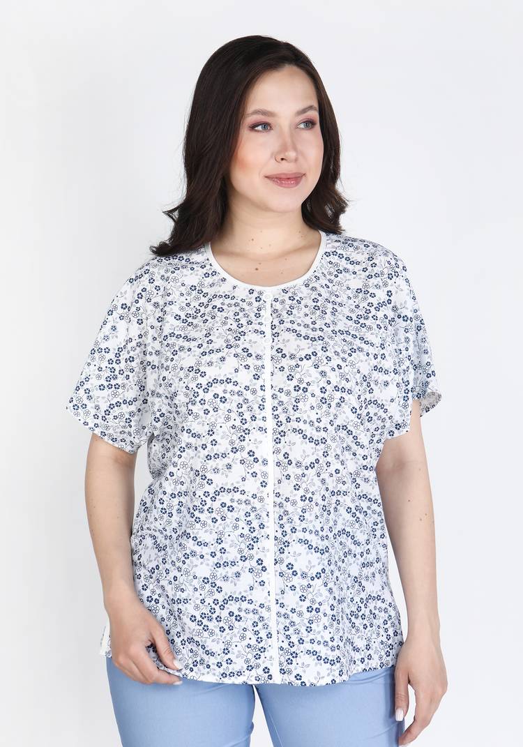 Блуза Олицетворение женственности шир.  750, рис. 7